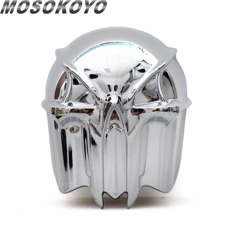 Чехол с изображением черепа и рога для Harley Softail Dyna Touring 92-13 стрит Боб Роуд король