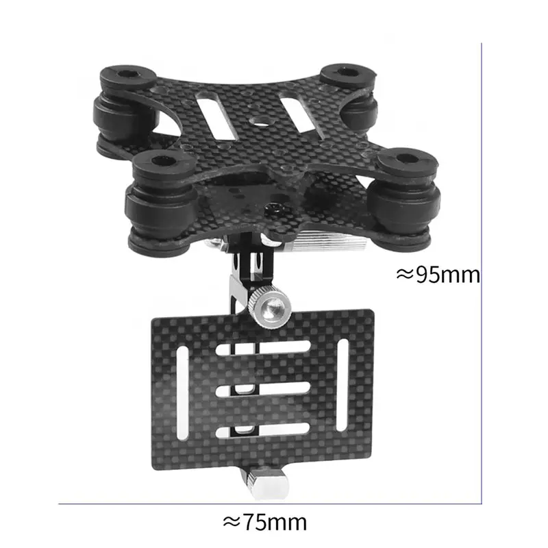 Крепление для камеры FPV с подвесом и амортизацией для квадрокоптера DJI Phantom, подходит для GoPro Hero 34 Action (art.: 3920dbbb4b1b1) - 3920dbbb4b1b1