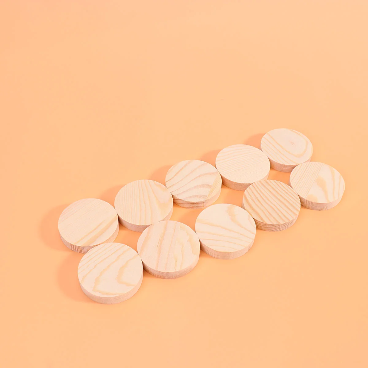 

Wood Wooden Slices Round Chip Ornamentsunfinished Projects Natural Painting Diy Gift Hubs Hand Pieceslabels Wall Decor Plaques