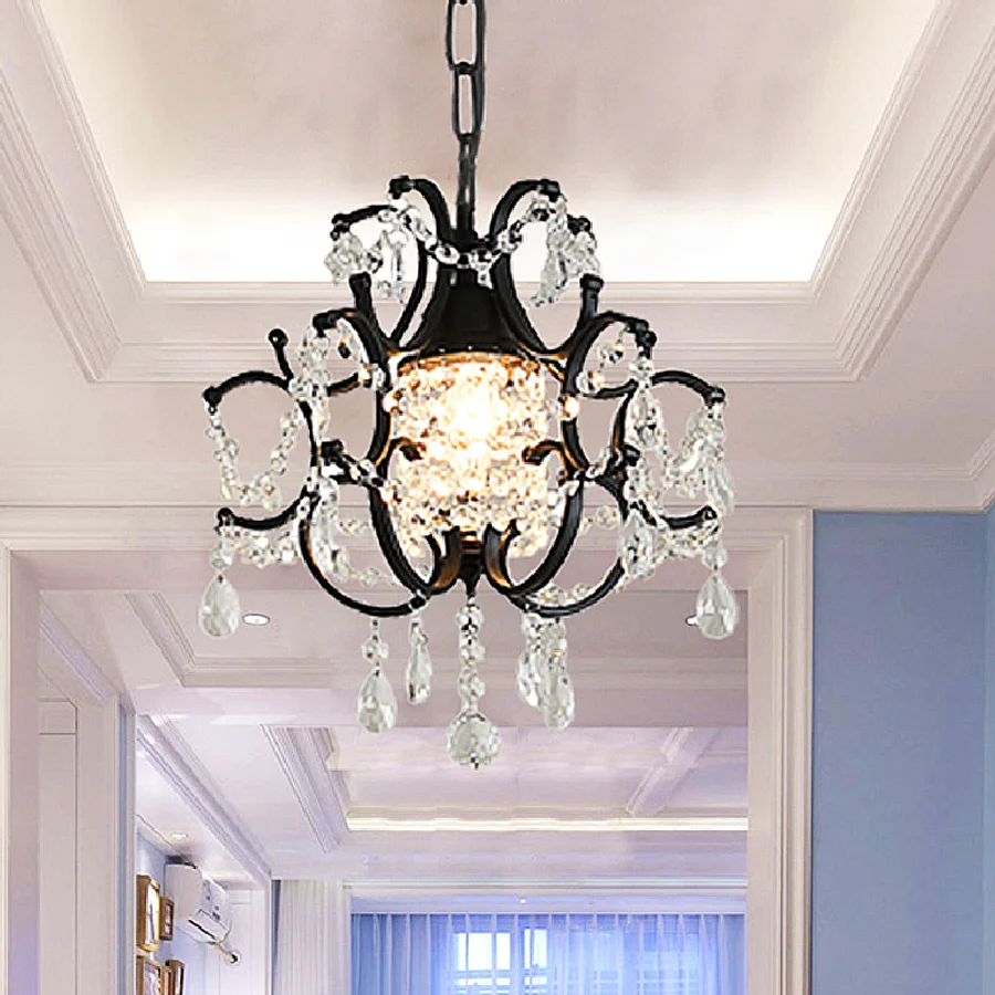 

Modern Crystal Chandelier Lustre Cristal Loft Chandeliers Candelabros De Cristal Lampara Cristal Colgante Bedroom Fixture Light