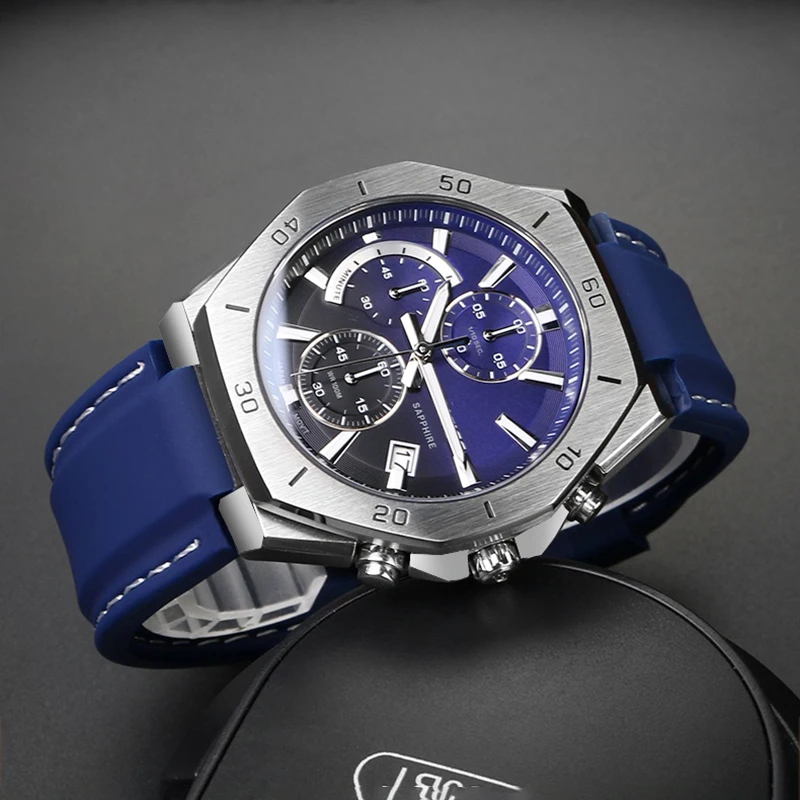 Silicone wristband For TISSOT PRX T137.407/T137.410 Super player rubber watch band Men Nylon Wrist strap 26x12mm Convex End belt