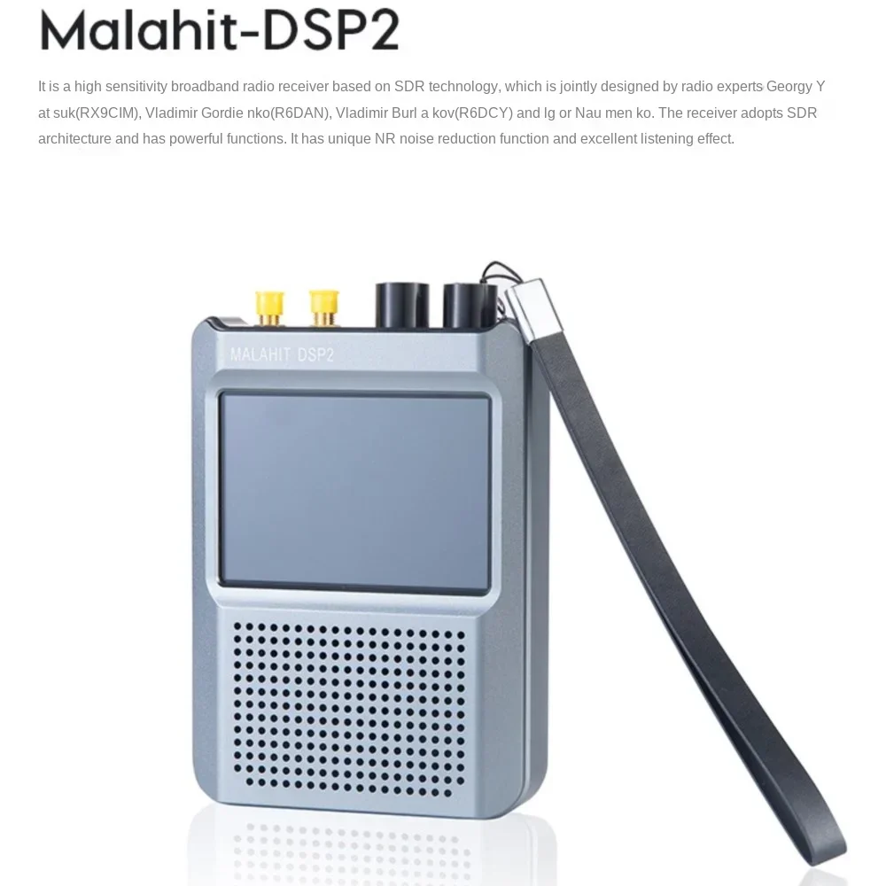 Новая прошивка 2 40 оригинальный ресивер второго поколения Malahit-DSP2 SDR Malachite
