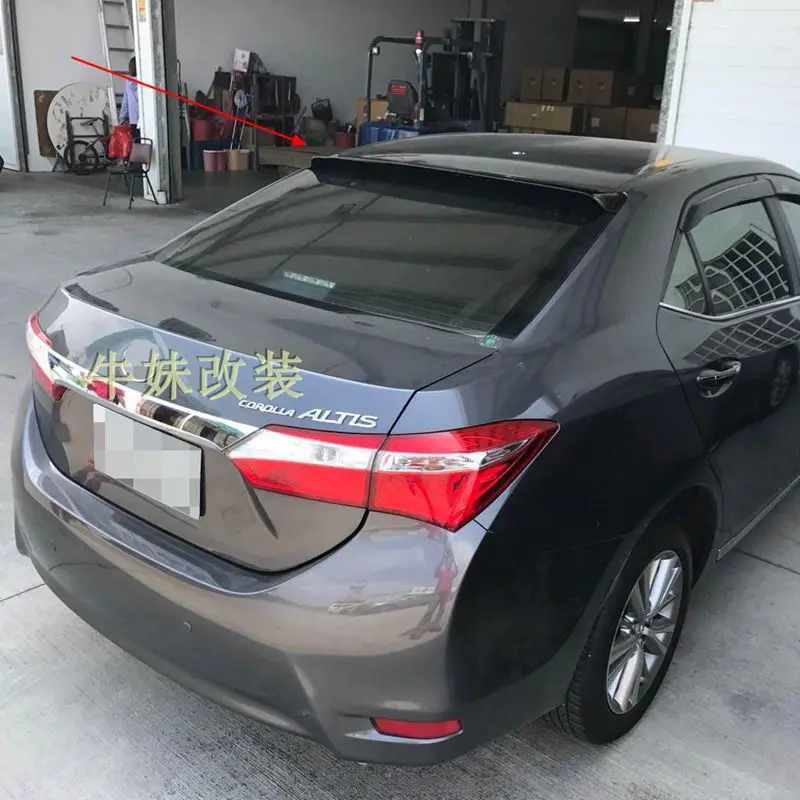 

Автомобильный задний спойлер для багажника Toyota Corolla, спойлер на крышу, солнцезащитные аксессуары 2014-2018 2019-2022 года