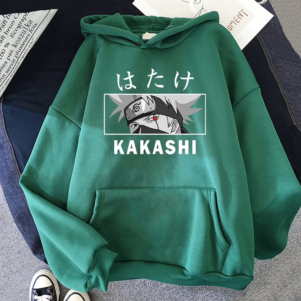 Толстовка Kakashi с капюшоном толстовка Sasuke Ichiraku мужской пуловер в стиле Харадзюку