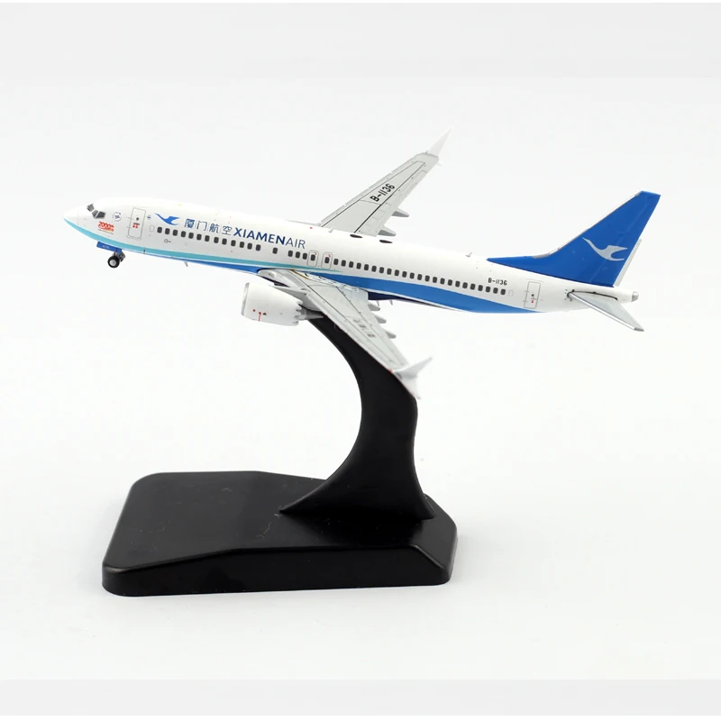 

Diecast 1/400 Scale Xiamen Airlines LH4109 2000TH B737 Max8 B-1136 Alloy Aircraft Model Collection Souvenir Display