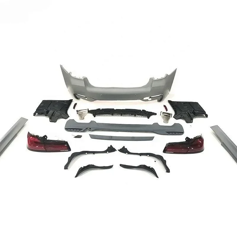 Автомобильный бампер F10 F18 обновление до 2022 года G30 Lci M5 фары задние фонари капот