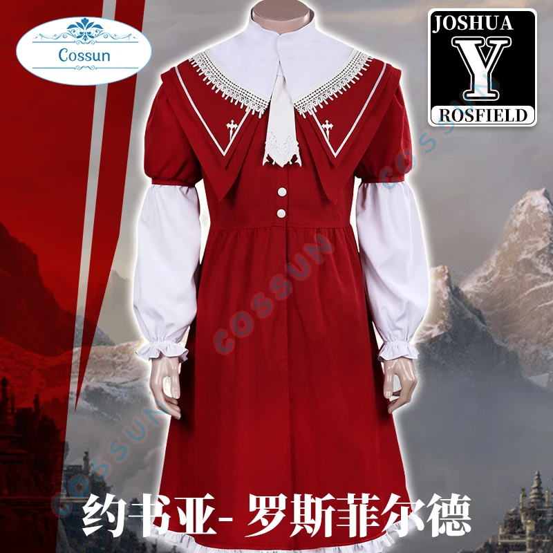 

[На заказ] костюм для косплея из игры «финальная фантазия», XVI, Джошуа росфилд, костюмы на Хэллоуин, мужской новый костюм, униформа