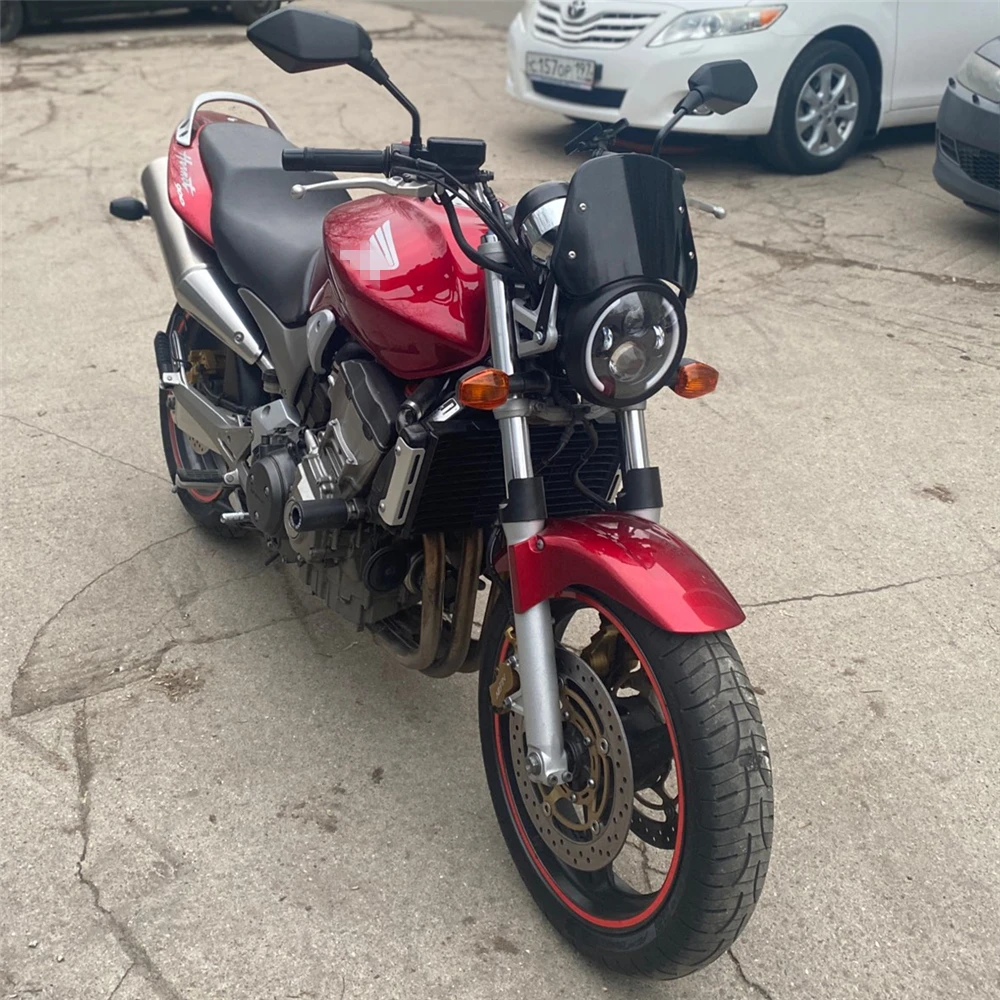 Отражатель ветрового стекла мотоцикла универсальная передняя фара 5-7 дюймов с