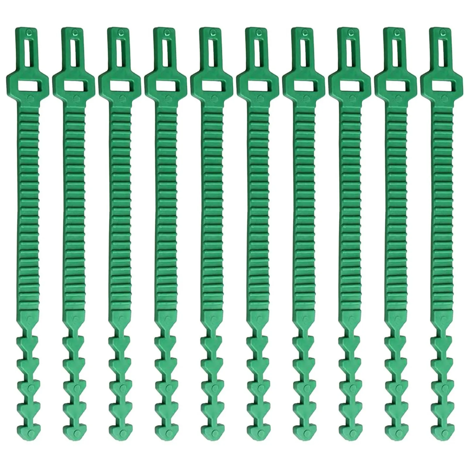 

10Pcs Tree Ties Straps Adjustable Garden Twist Ties Plant Support Tie Plastics Plant Cable Ties Garden Twist Ties For Garden