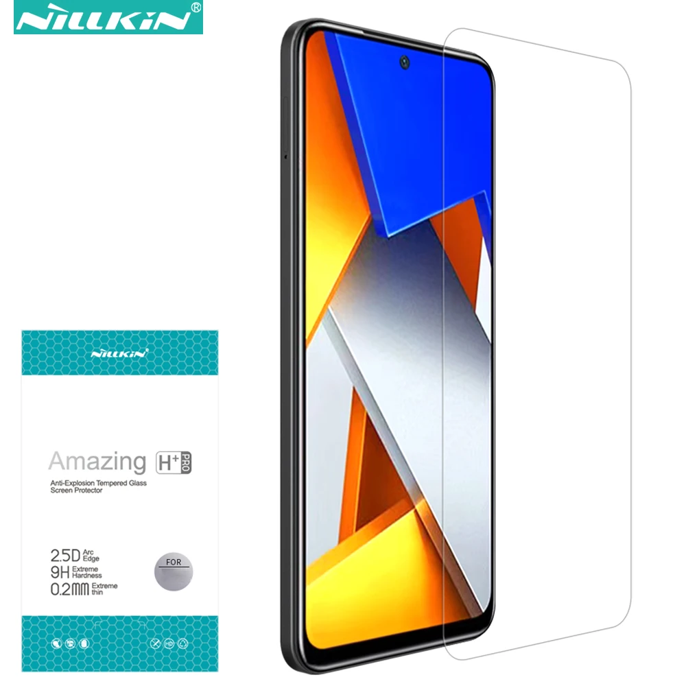 

Nillkin H+Pro 0.22MM Tempered Glass for Xiaomi Poco M4 Pro 4G, Ultra Thin 9H Screen Protectors Glass Film