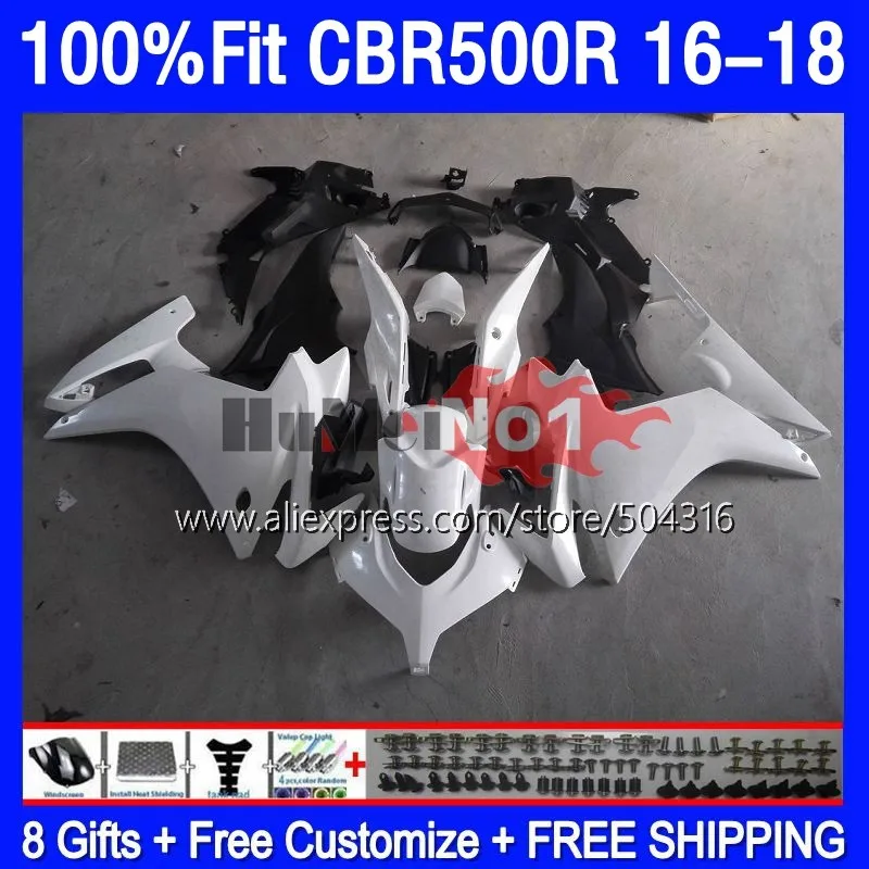 

Корпус инжектора для HONDA CBR500 CBR 500 R 500R RR 500CC 178MC.0 CBR500R 16 17 18 Φ 2016 2017 2018 Обтекатели Repsol Orange