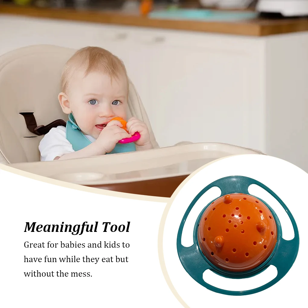 

Детские гироскопические миски, универсальный контейнер, миска с защитой от протекания, блюда для кормления