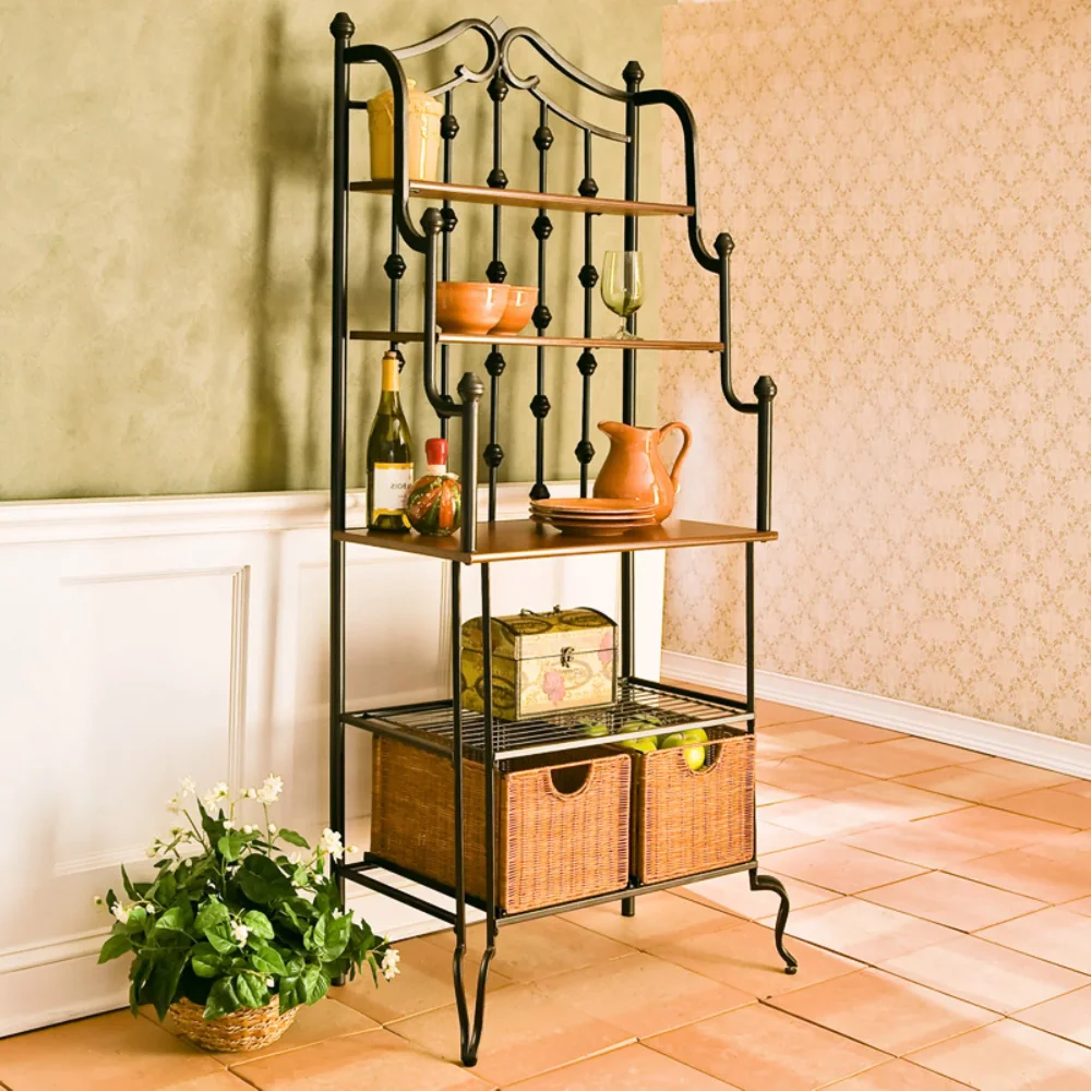 

Kitchen Organizer Holly & Martin Carlsbad Baker's Rack