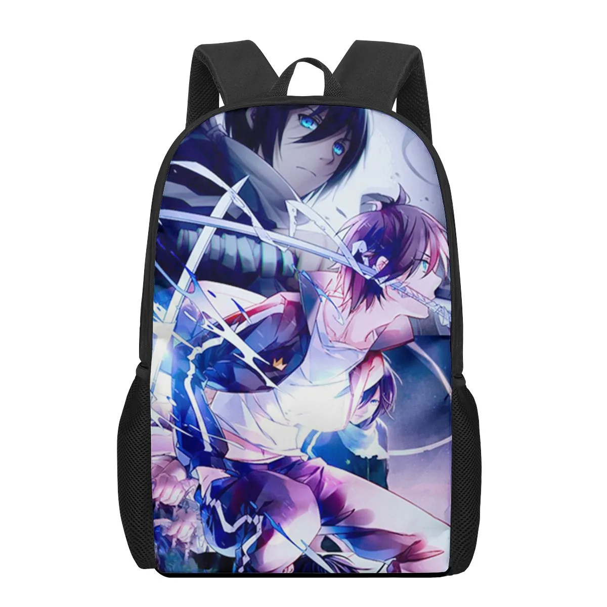 Noragami yato Anime School Bags For Boys Girls 3D Print School Backpacks Kids Bag Kindergarten Backpack Men Child Bookbag Mochil