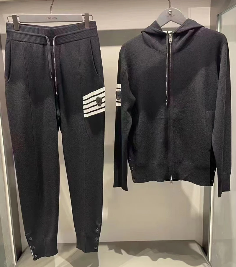 

Удивительная одежда для гольфа Женский вязаный костюм новинка осень/зима 2023 топ с капюшоном брюки с эластичным поясом Спортивная одежда для отдыха костюм для игры в гольф