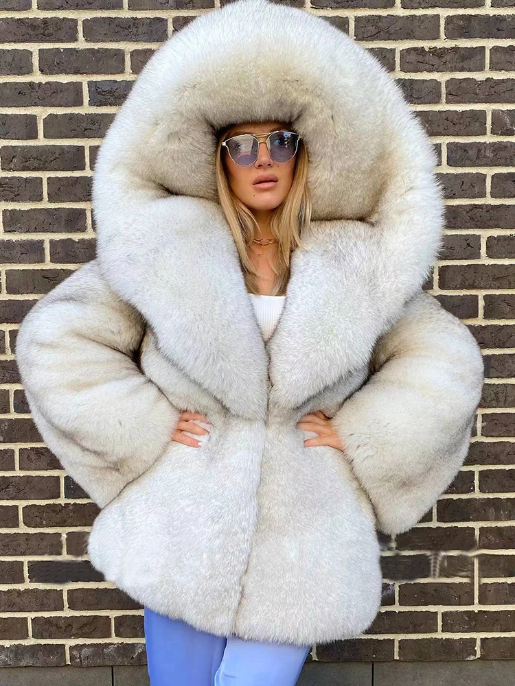 

Fangtai 2023 Natural Real Fox Fur Coat Women Fur Coat Winter Warm Luxury Plus Size Jackets Clothing Free Shipping Female Vest