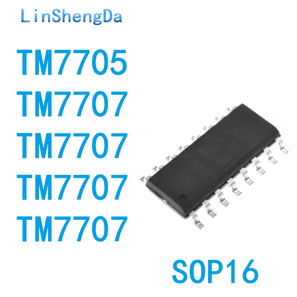 

(Узкий корпус) TM7705 7707 SMT SOP16 A/D специальный чип цепи управления