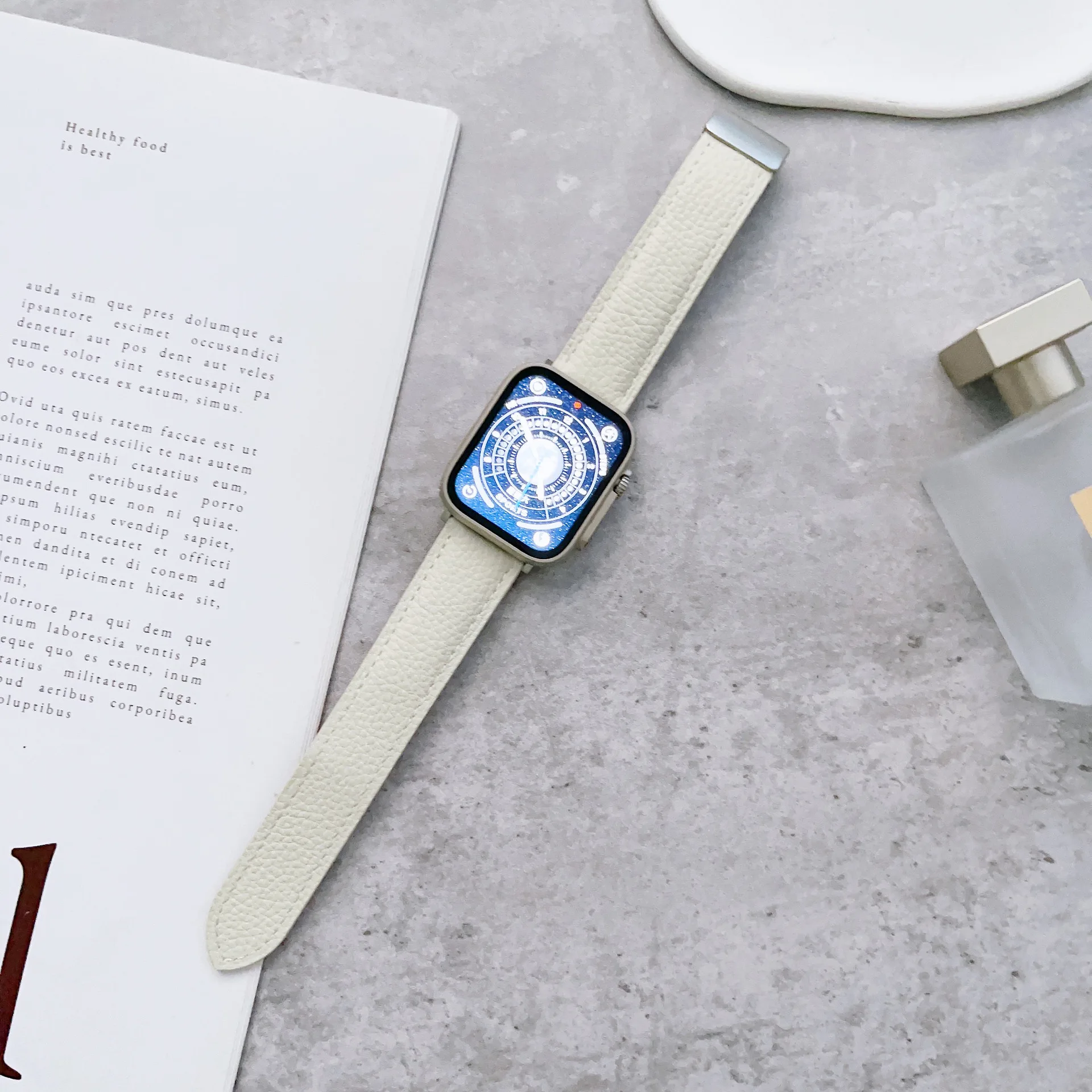 Leather Magnetic Strap for Apple Watch 8 Band 45mm 41mm Ultra 49mm correa Watchband Bracelet iWatch Series 7 se 6 5 41mm 38 40mm