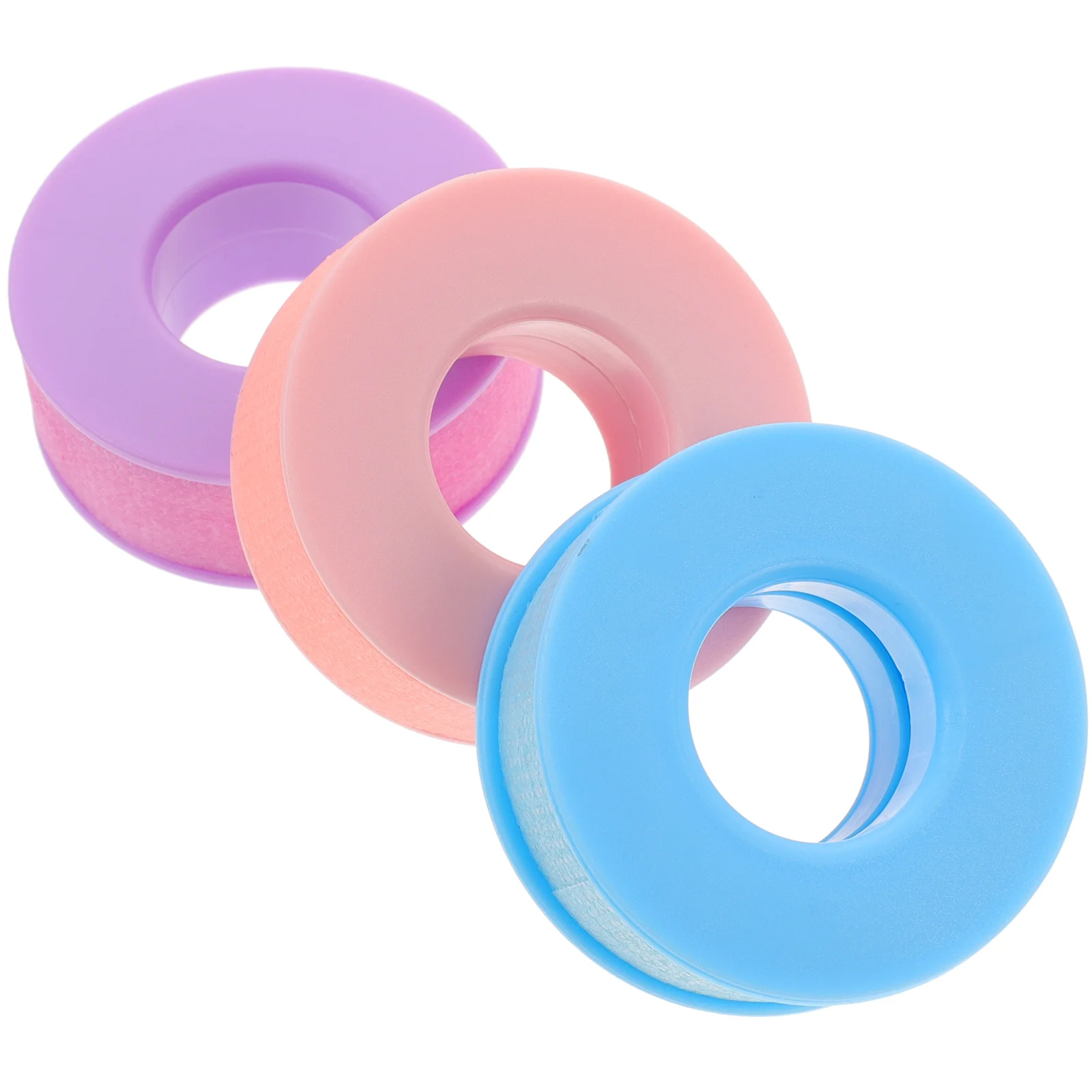 3 рулона ленты для наращивания ресниц изолирующий клей наклейки нетканый