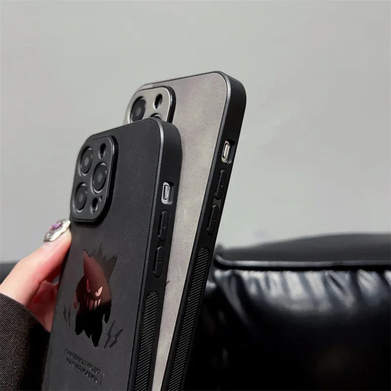 Чехол для телефона Cartoon Laser Genggui подходит IPhone 16 15 14 13 12 11 Pro Max 7 8Puls X XS XR XSMAX красочный