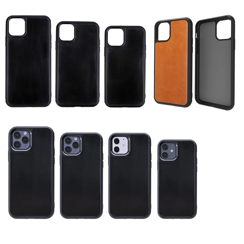 

5Pack Inside Groove Transfer Sublimation Case For iphone 15 Pro Max Plus 14 13 12 Mini 11 Double Blank Insert Phone Cover