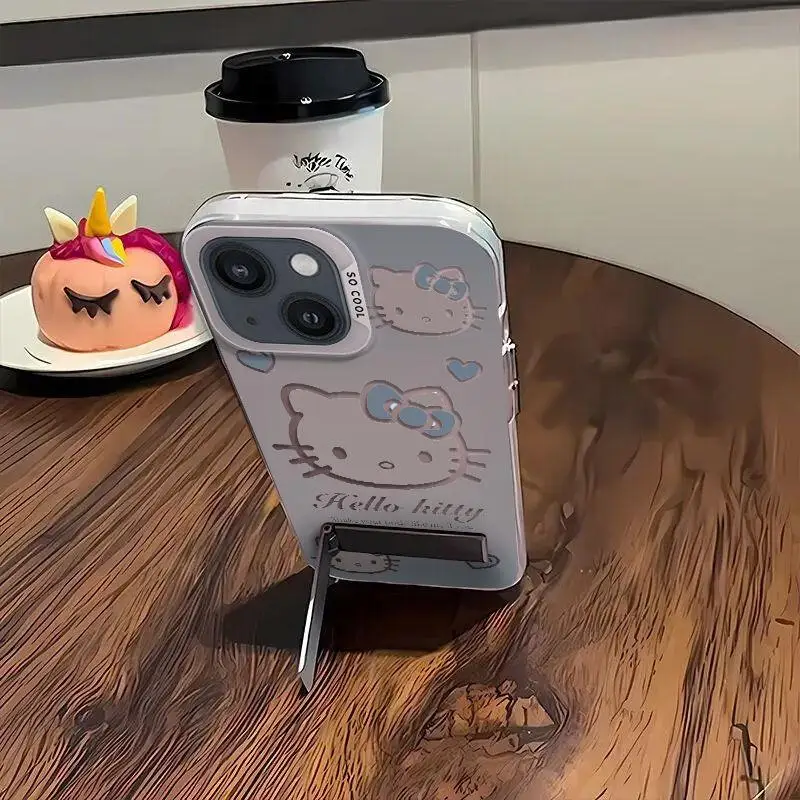 Держатель Hello Kitty для OPPO A18 A15 A3S A17 A36 A96 A78 A98 A55 A74 A94 A31 A53 2020 A3X REON 12F 11F 12 Pro 7 6 5 7Z 8T