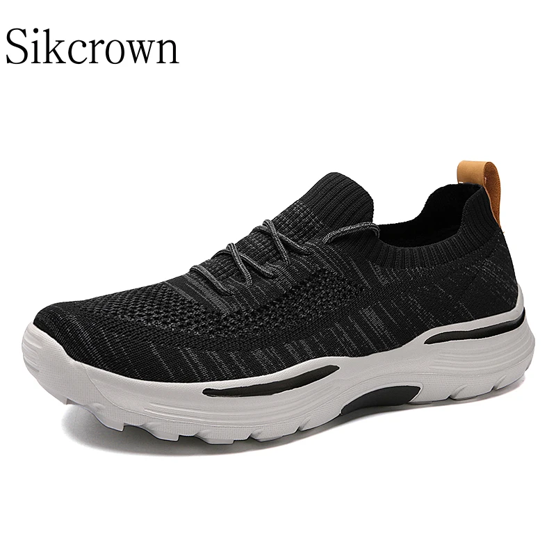 

Black Running Shoes for Men Size 48 Wide Foot Casual Shoes Thick Sole Comfortable Mesh Summer Breathable Walking Shoes Khaki