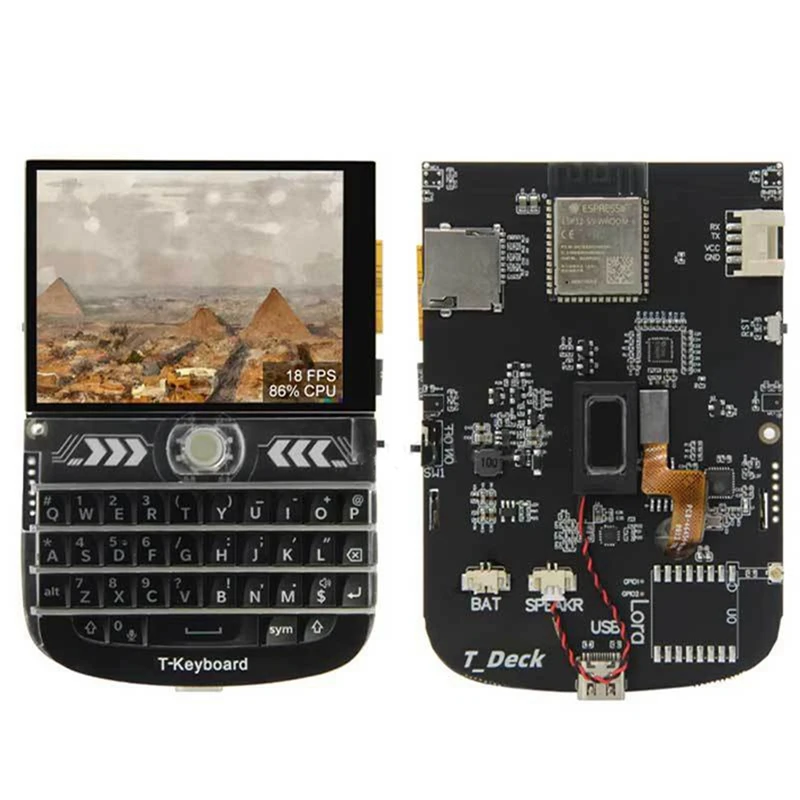 Модуль T-Deck ESP32-S3 Lora с 2 8-дюймовым ЖК-дисплеем макетная плата клавиатура Blackberry