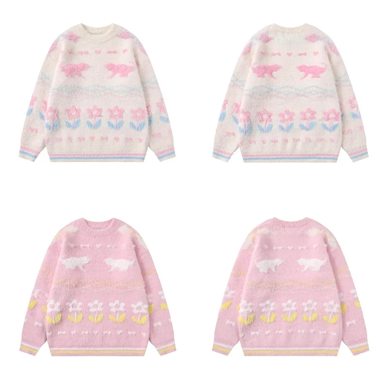 Tangshu модный 2024 осенний новый винтажный уникальный цветочный дизайн с