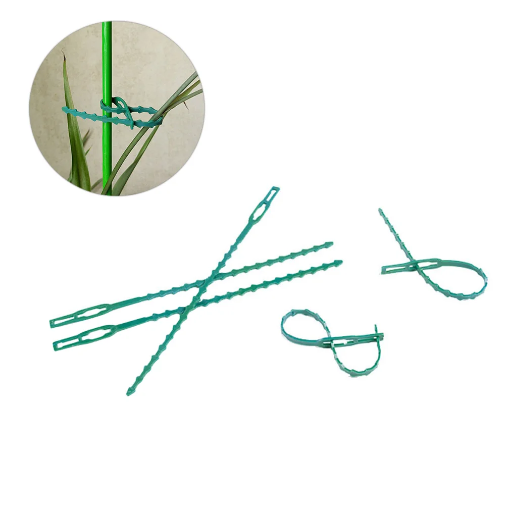 

8 Pcs Plastic Fixing Buckle Vegetable Plants Vine Gardening Cable Reusable Climbing