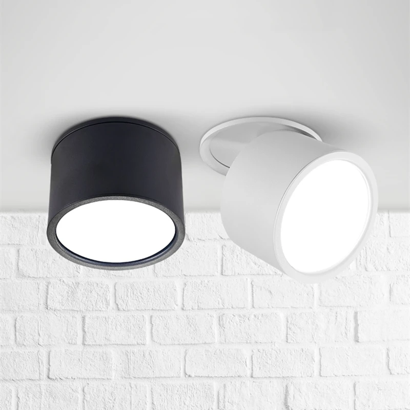 

1Pcs High Quality Dimmable Anti Glare LED Downlight 10W 12W 15W18W SMD5730 Chip Ceiling Spot Lights AC85~265V Background Lamps