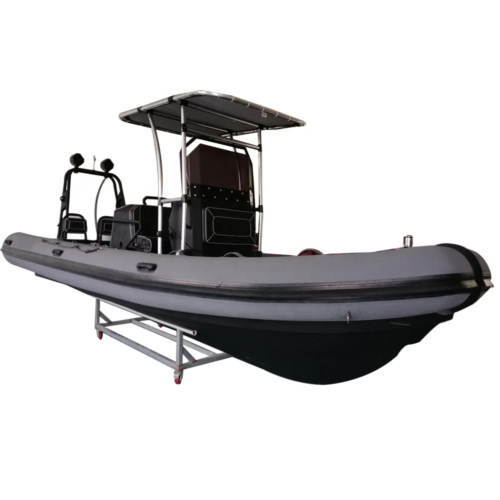 Полужесткая алюминиевая ребра 23ft RIB700 орка гипалоновая яхта надувные рыболовные
