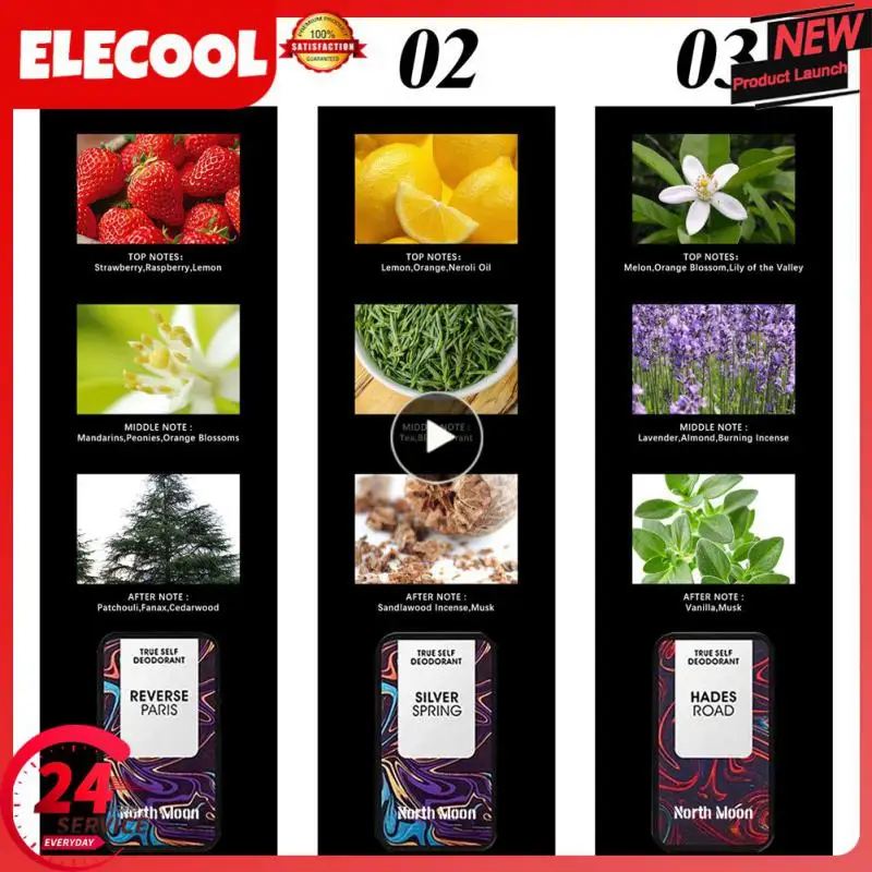 

Aromatic Deodorization Fresh And Fragrant Lasts For About 18 Hours Solid Perfume Portable Sobriety Deodorant