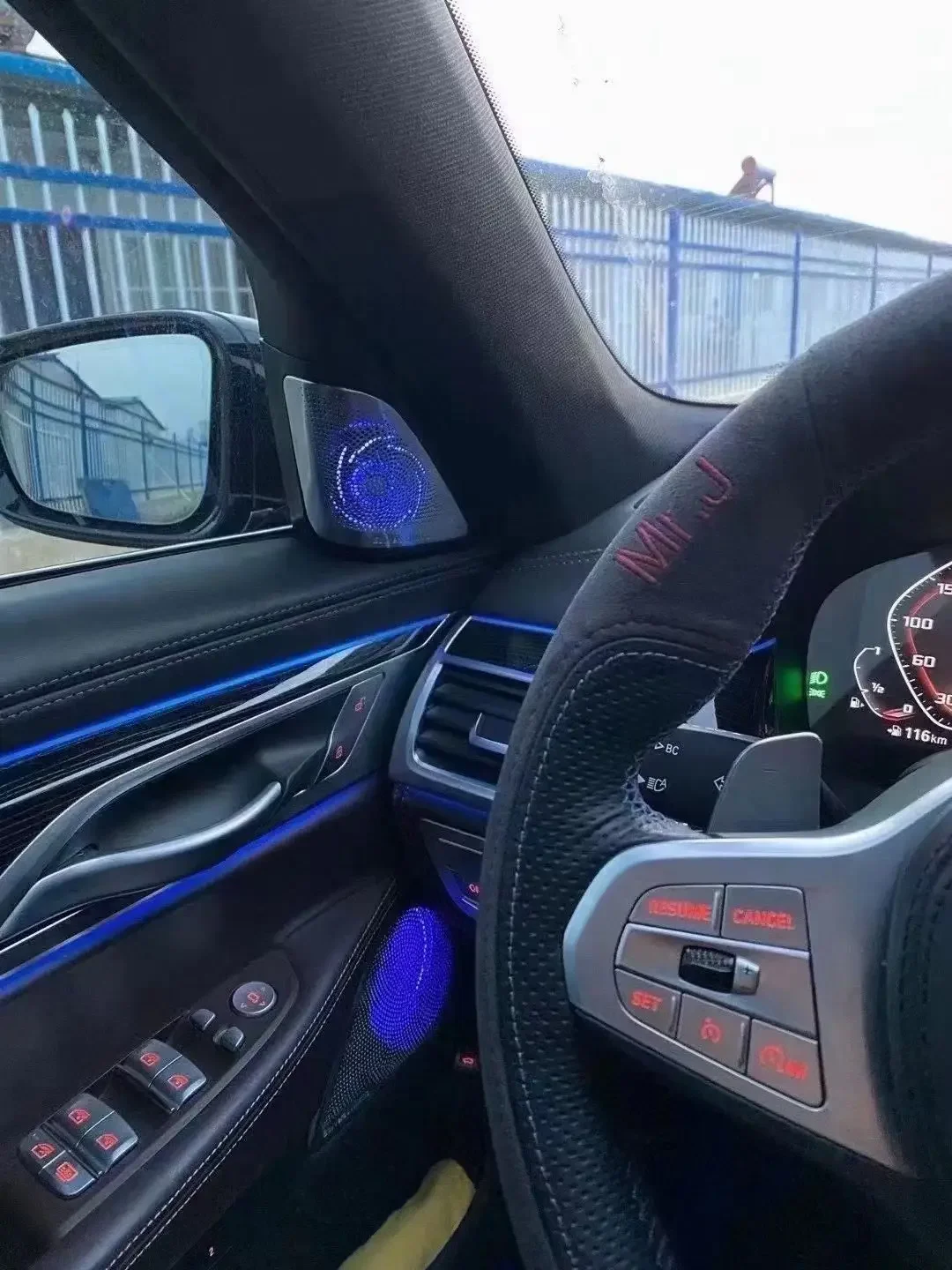 Крышка динамика с подсветкой для автомобилей BMW 7 серии G12 F02 (art.: 3920db5102bbe) - 3920db5102bbe