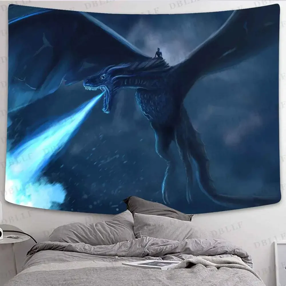 Simсант гобелен &quotКосмонавт&quot Планеты космоса Дракон пламя искусство стене