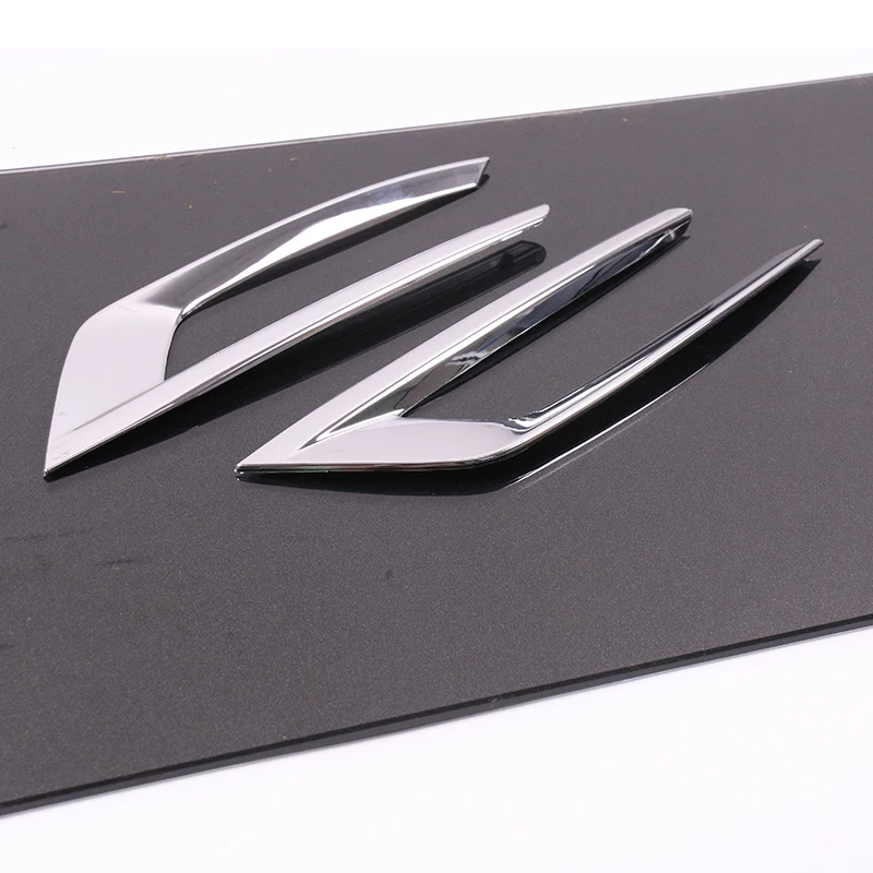 Аксессуары для экстерьера автомобиля 2 шт. хромированная крышка противотуманной