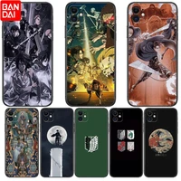 attack on titan phone cases for iphone 13 pro max case 12 11 pro max 8 plus 7plus 6s xr x xs 6 mini se mobile cell