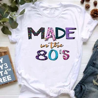 colorful made in the 80s letter print womens t shirts the stone was rolled away tshirt femme not perfect just forgiven t shirt