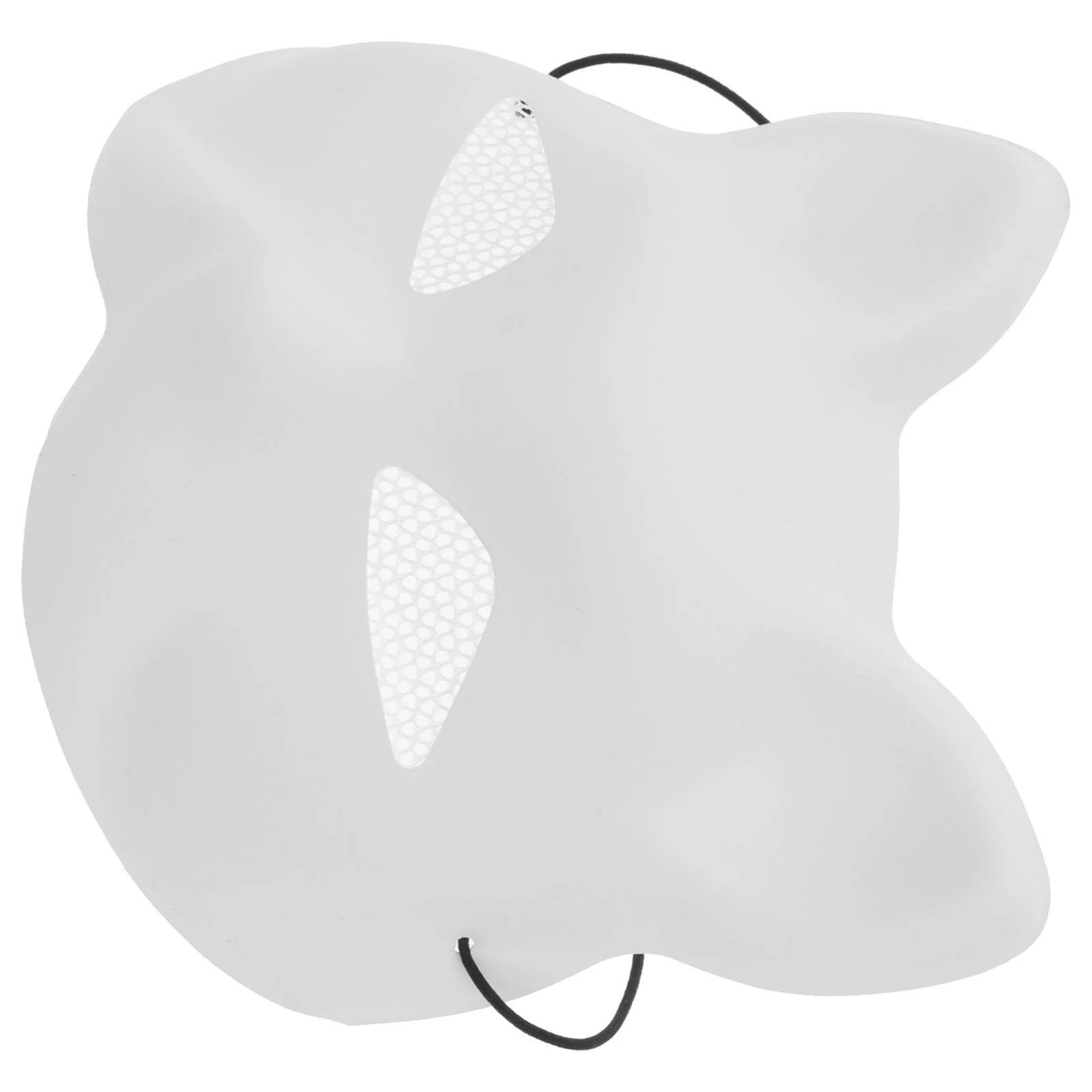 Лиса Белая маска эмбриона Маскарад для женщин Хэллоуин Пустые маски сделай сам