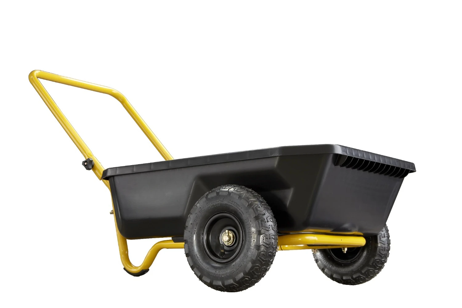 

Black GCR-4 4 cu. ft. Poly Yard Cart, 300-Pound Capacity