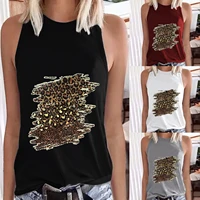 2022 fashion summer new womens loose sleeveless top casual all match vest female