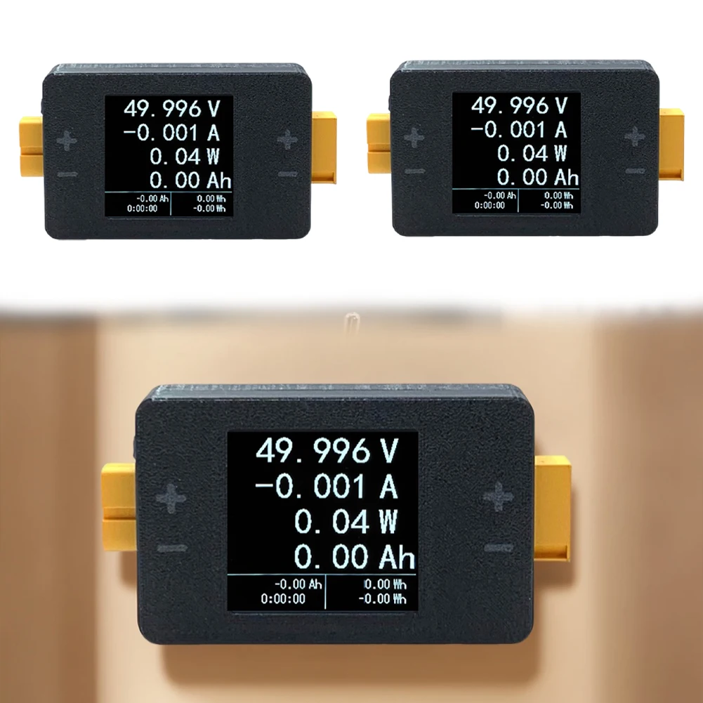 

25A 8-150V двунаправленный анализатор напряжения постоянного тока, ЖК-дисплей, ваттметр, вольтметр, LIPO, тестер емкости напряжения аккумулятора