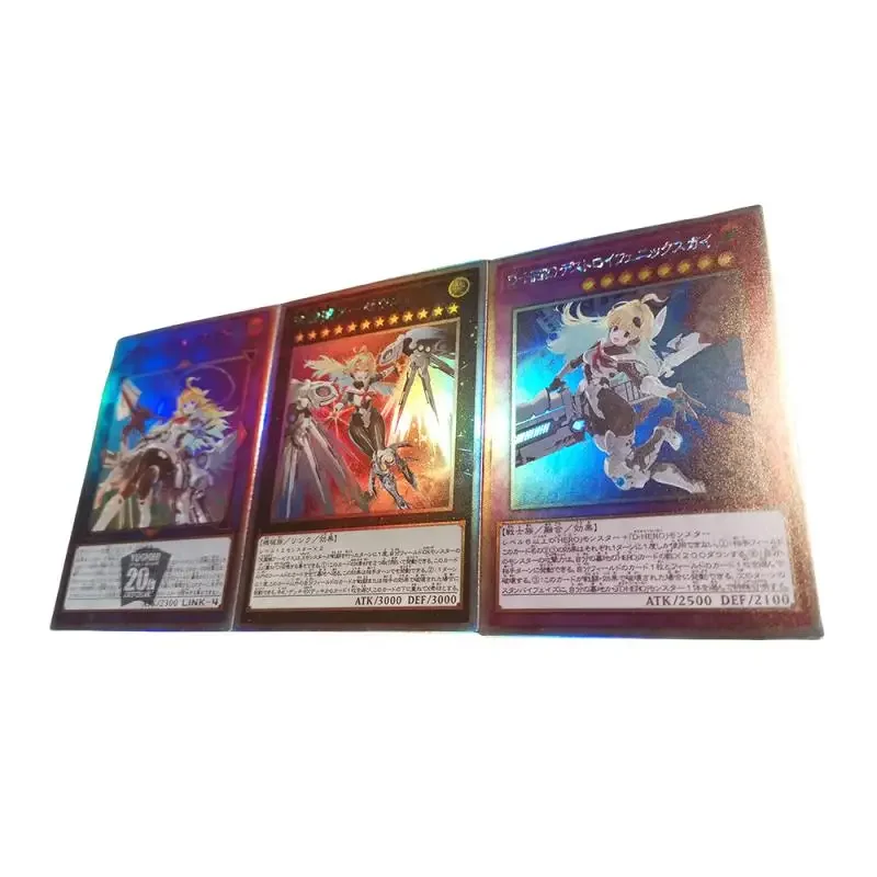 Фото Аниме Манга Yu-Gi-Oh DIY ACG настольные игры карты Miho Nosaka игрушки для мальчиков Versus коллекционные карты подарки на Рождество и день рождения №4