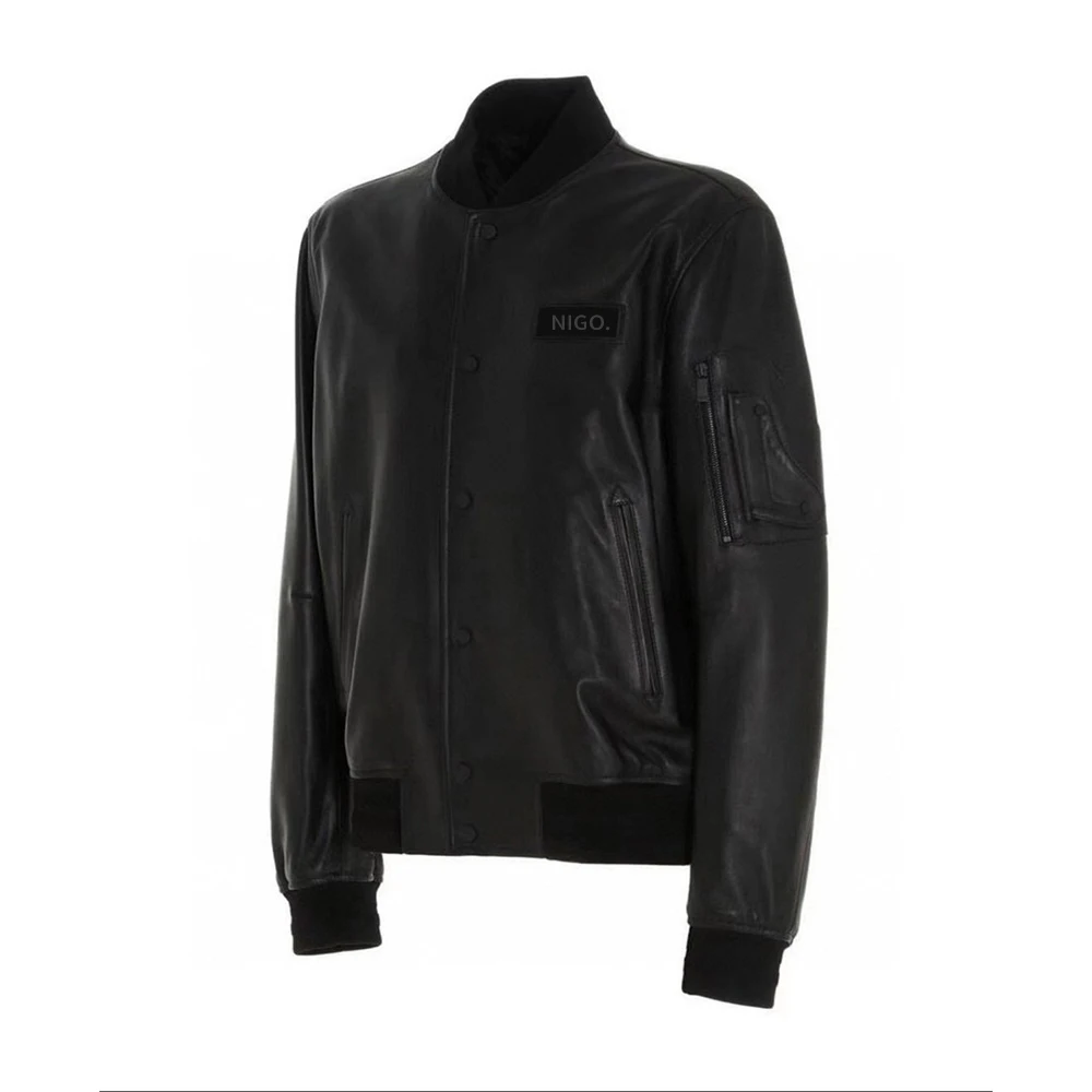

NIGO Leather Bomber Jacket #nigo38859