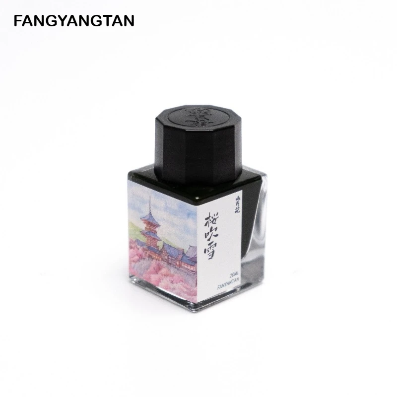 Чернила для перьевых ручек FANGYANGTAN Sangetsuki Series, 49 цветов, 5020 мл, блестящие, без углерода, для стеклянных перьев, школьные принадлежности, канцтовары (art.: 3920db5bbe75c) - 3920db5bbe75c