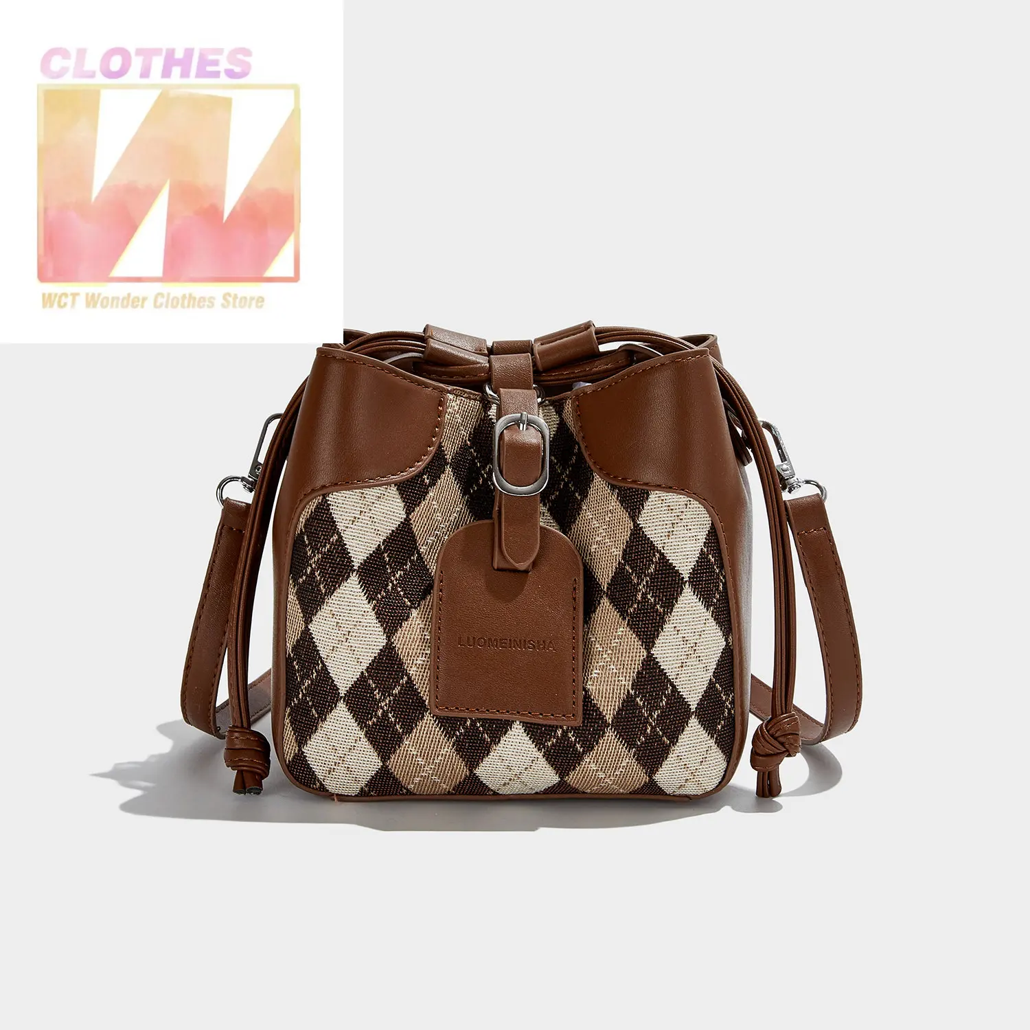 Japan Designer Bags for Women 2023 Luxury Brand Female Mini Bucket Bag Quilted Purses and Handbags High Quality Y2K Crossbody