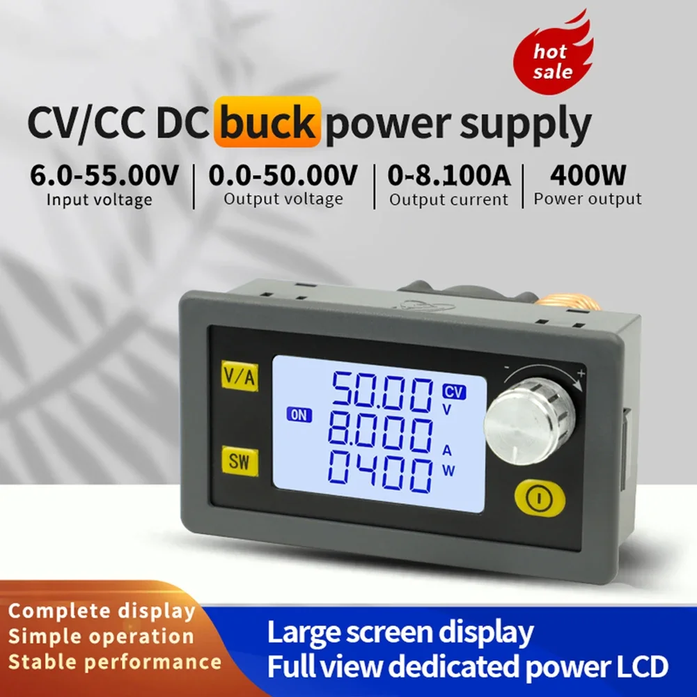 Регулируемый Регулятор Напряжения Постоянного Тока С ЧПУ От 6 В До 55 0 В-50 5 А/8 А 250