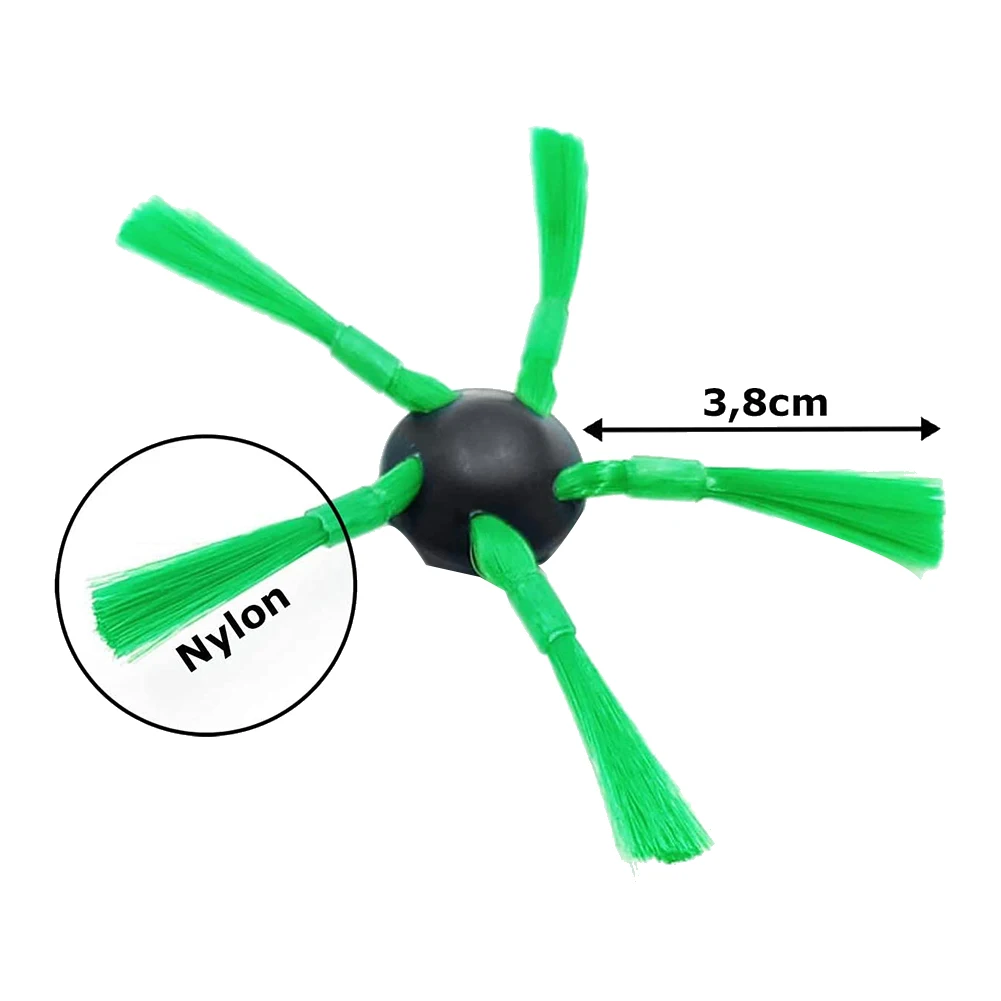 6 шт./упаковка боковые щетки для робота-пылесоса Vorwerk Kobold VR200