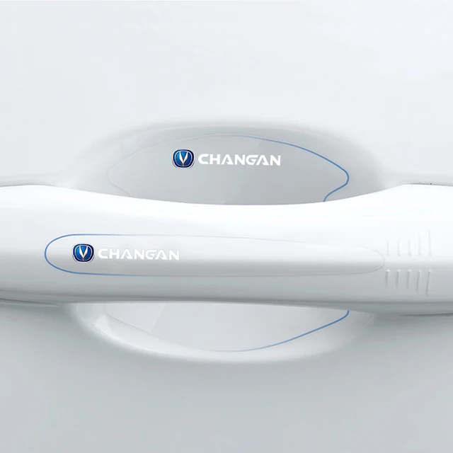 

8 шт. ТПУ наклейки на дверные ручки автомобиля, защитная пленка для Changan CS35 CS75 CS85 CS95 CS15 CS55, автомобильные наклейки, автомобильные аксессуары