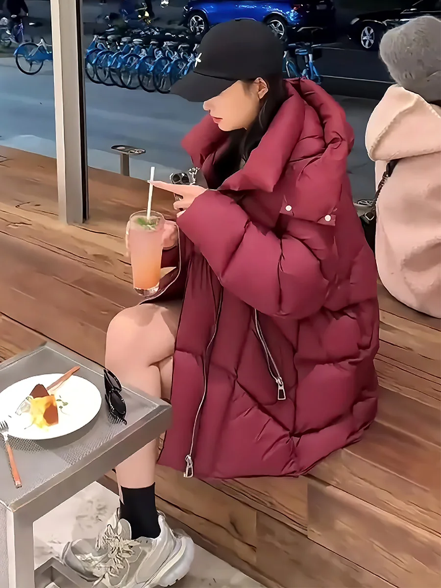 Angola Red 90 женский пуховик на белом утином пуху новинка зимы 2024 маленькое пуховое